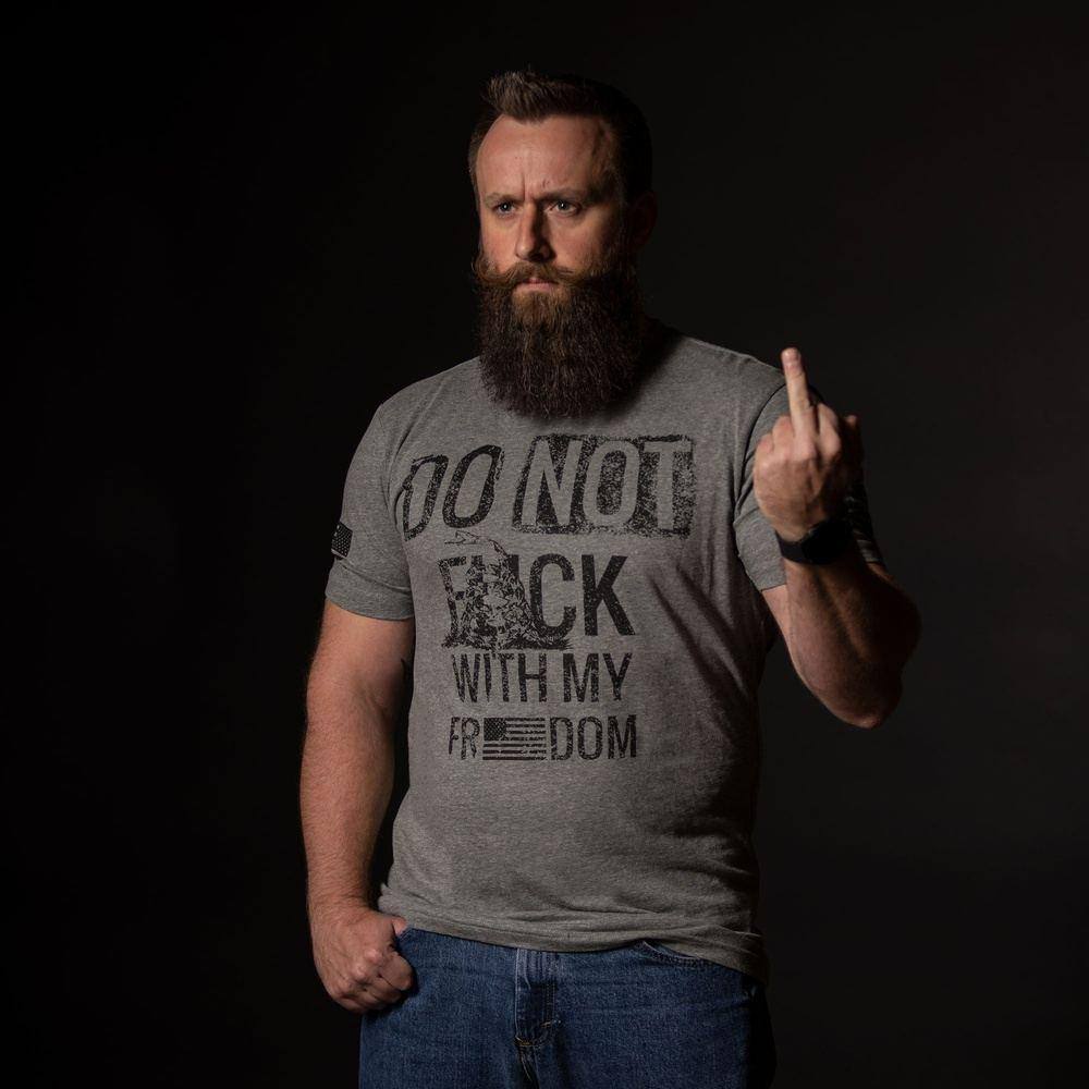 Men's Do Not Fuck With My Freedom Tee – Grunt Style, LLC