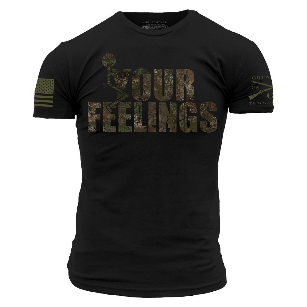 Grunt Style F*ck Your Feelings T-Shirt - Realtree Riverbend® T-Shirt