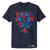 Grunt Style Women's Freedom Child Boyfriend Fit T-Shirt - Midnight Navy T-Shirt