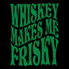 Grunt Style Women's Whiskey Makes Me Frisky Hoodie - Black hoodies