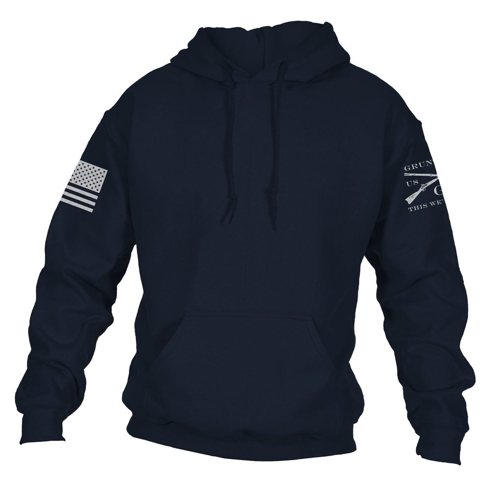 Grunt Style Basic Hoodie - Navy hoodies