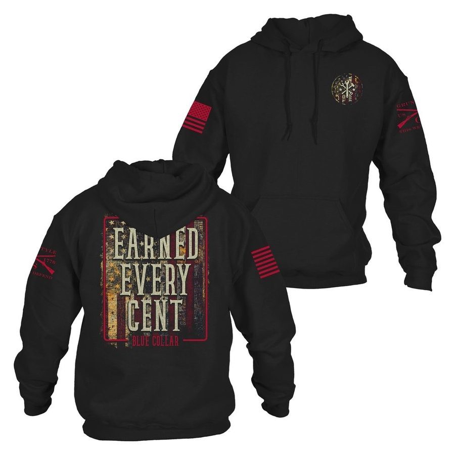 Grunt Style Every Cent Hoodie - Black hoodies