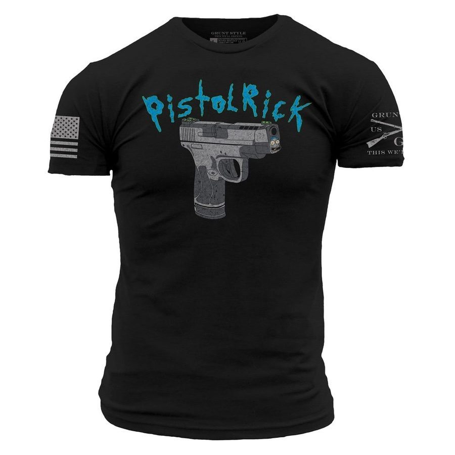 Grunt Style Pistol Rick T-Shirt - Black T-Shirt