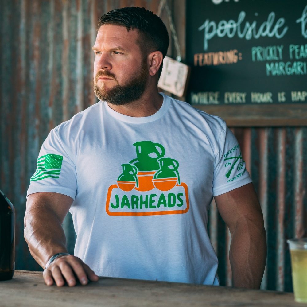 Jarheads T-Shirt - White 