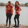 Women's Ethos V-Neck - Red Plum, Military Proud Tee For Ladies | Grunt Style