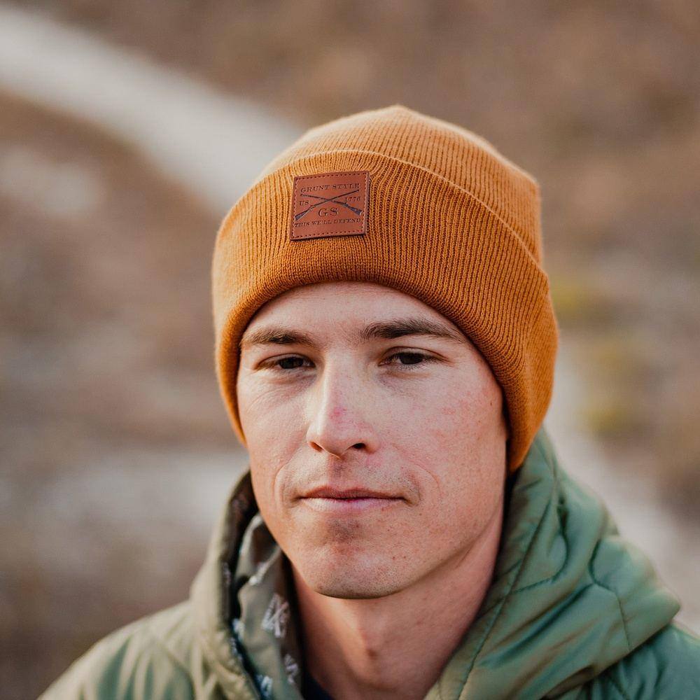 Patriotic Gear - Brown Beanie 