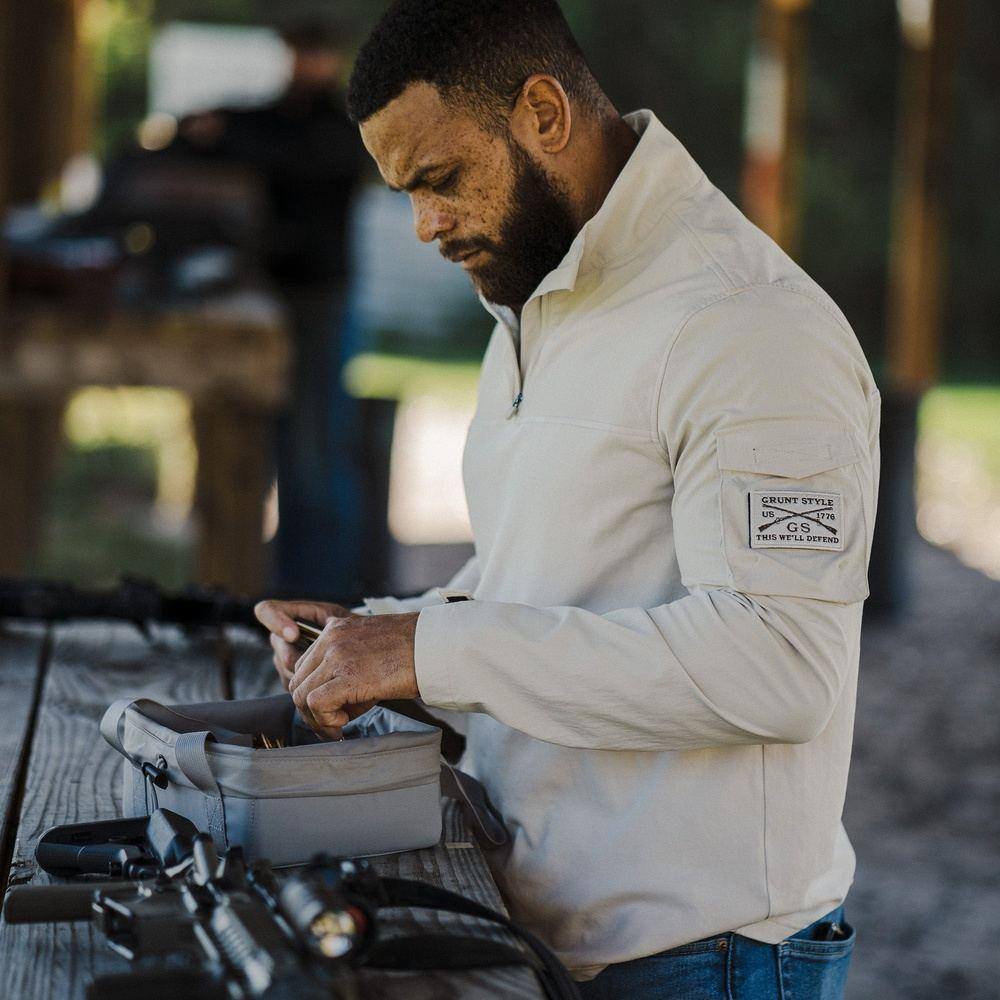 Men's Tactical Shirt in Desert Sand Color