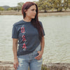 Women's USA 1776 Boyfriend Fit T-Shirt - Midnight Navy