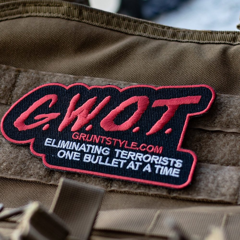 G.W.O.T. Embroidered Patch