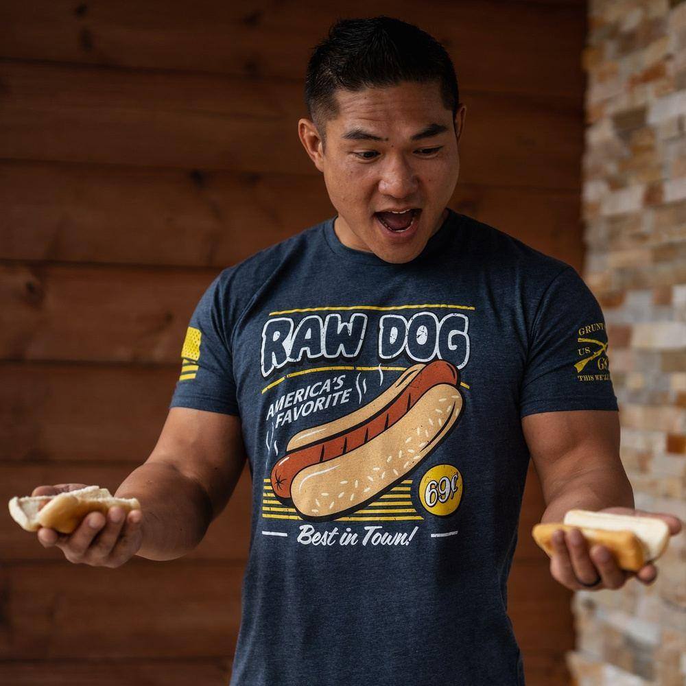 Raw Dog T-Shirt - Midnight Navy – Grunt Style, LLC