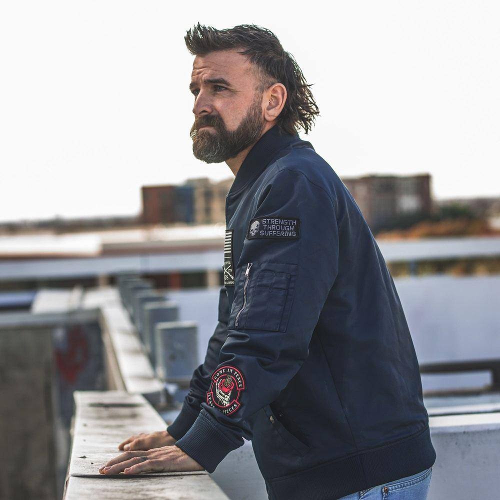 Men's Classified Bomber Jacket - Navy