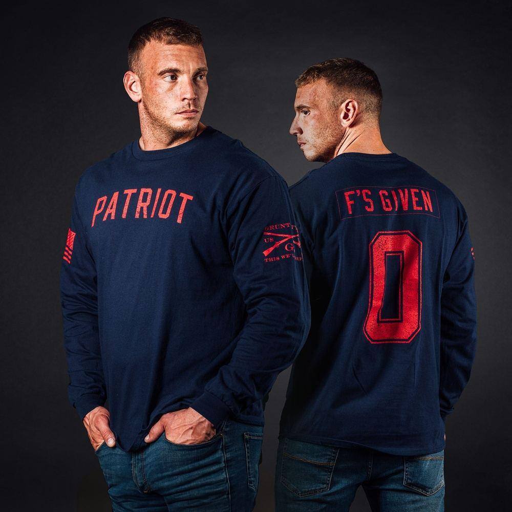 Patriotic Apparel - Zero Fucks Given