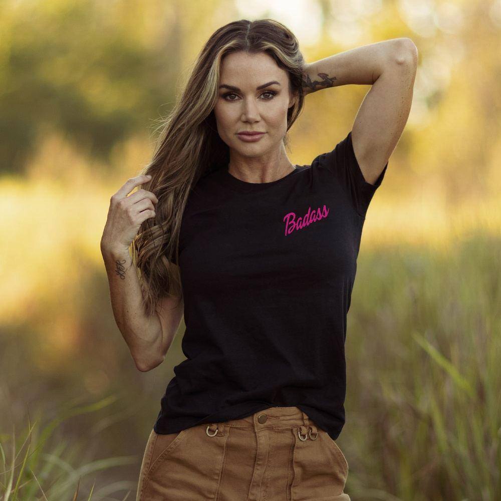 Women's Black Fully Leaded Tee | Grunt Style