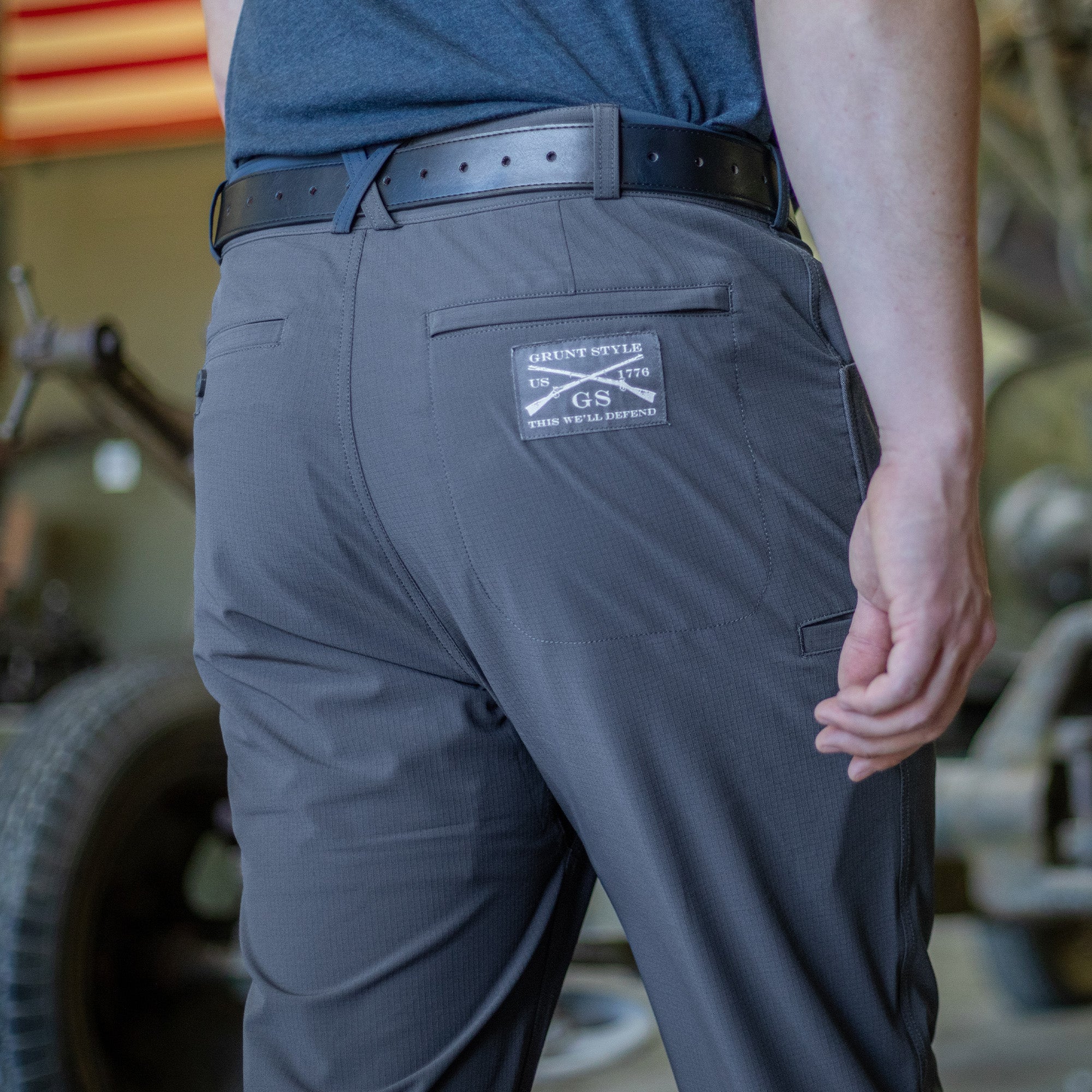 Men's Lookout Ripstop Pants - Dark Gray