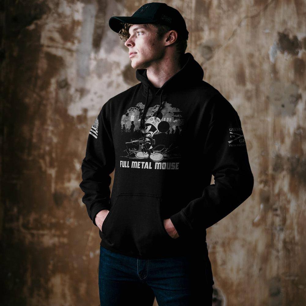 Full Metal Mouse Hoodie - Black