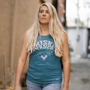 Women's What The F*ck Everyday Tank - Heather Blue