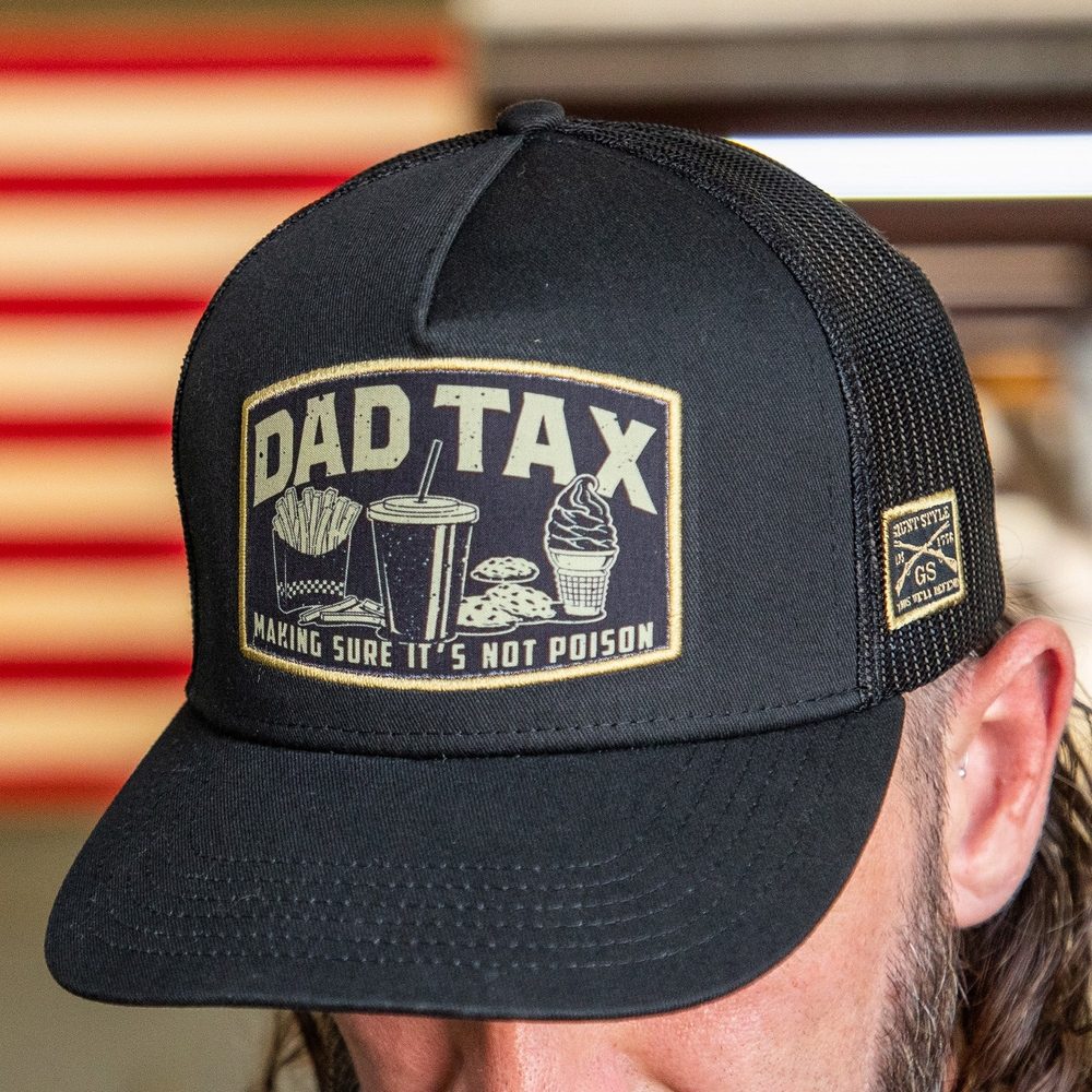 Dad Tax Flat Bill Hat