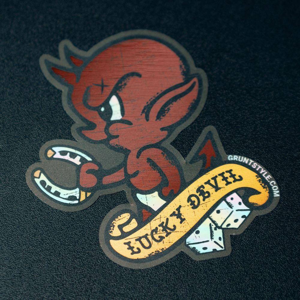 Lucky Devil Sticker 