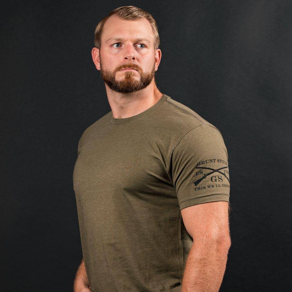 Basic Men's Grunt Style Tee Military Green – Grunt Style, LLC