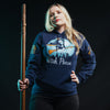 Women's Witch, Please Hoodie - Navy womens halloween hoodie | Grunt Style