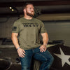 Prepare To Mount T-Shirt - Military Green "Patriotic Tee for Veterans " | Grunt Style