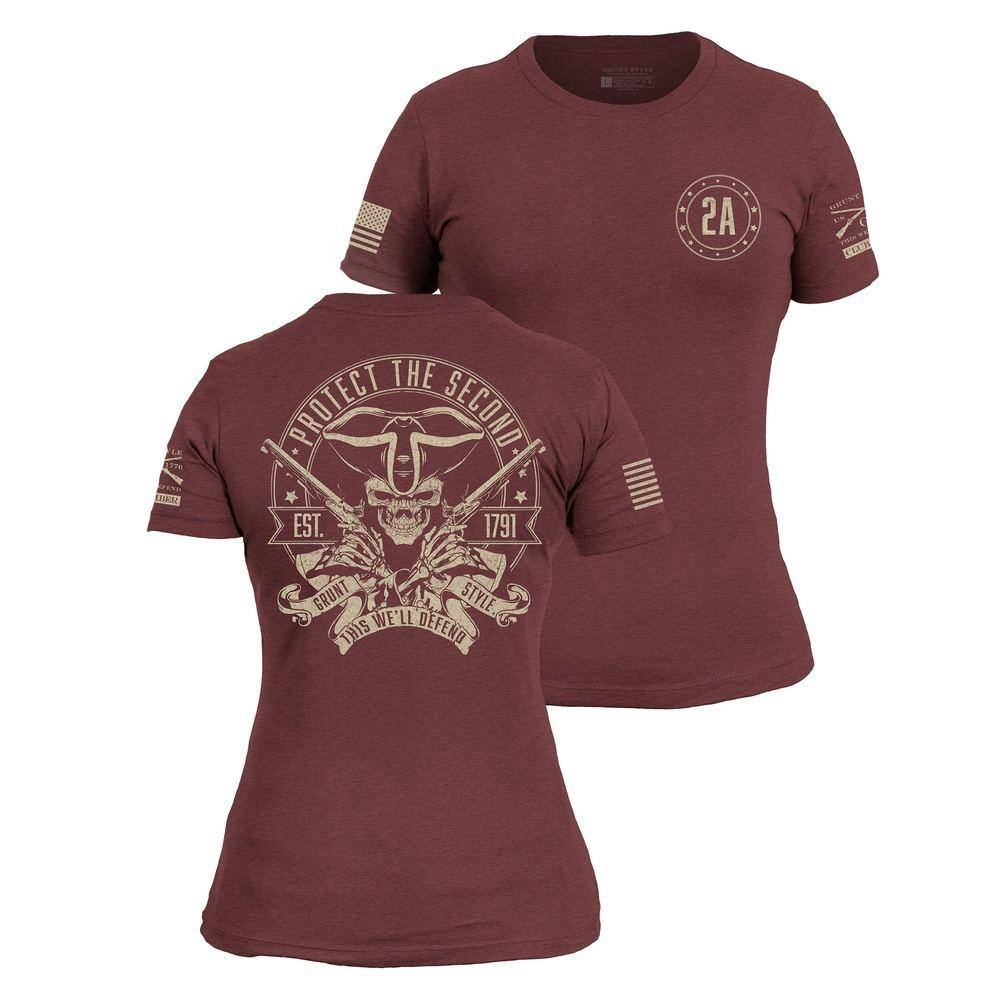 2024 January T Shirt Club Women S Monthly Shirt Club Grunt Style LLC   CGS0124 ProtecttheSecond WEB READY WOMEN SSTACK 1445x 