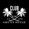 Club Grunt Style Palm Tree Logo Join Today