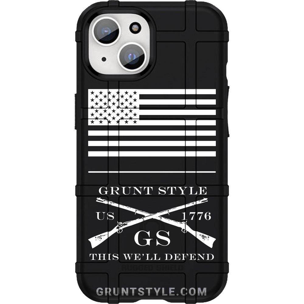 Stacked Logo Android Apple Phone Cases Grunt Style LLC