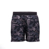 Training Shorts for Men in Black Camo