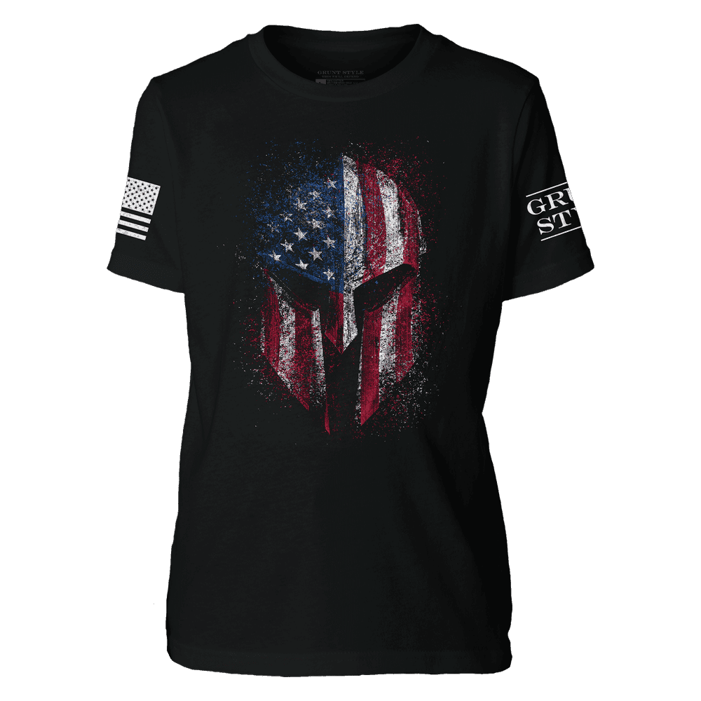 Patriotic Shirts for Kids - American Spartan 