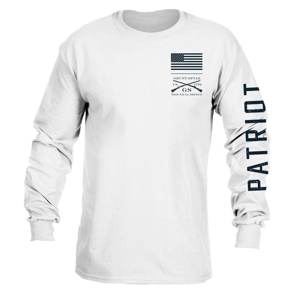 Patriotic Shirt - Zero F's Given – Grunt Style, LLC