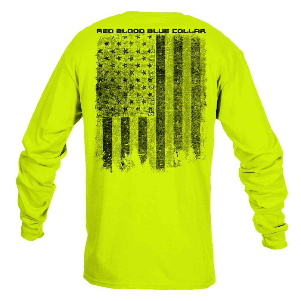 High Visibility Work Shirt Long Sleeve 