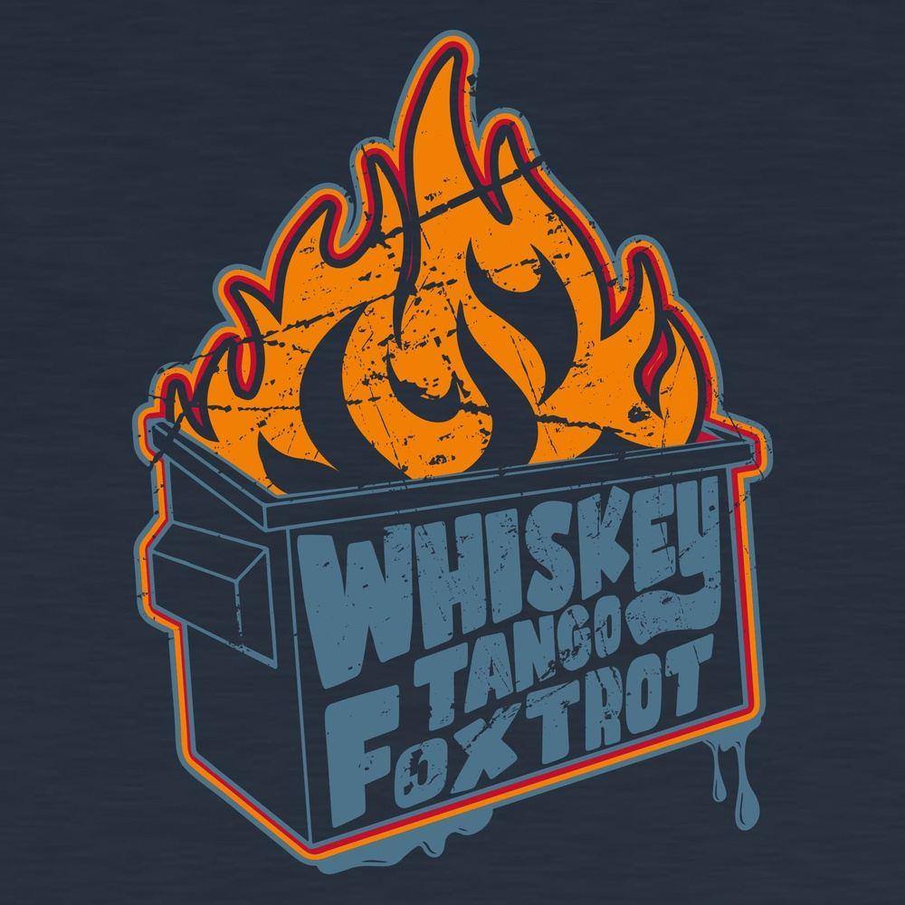 Dumpster Fire T-Shirt - Midnight Navy