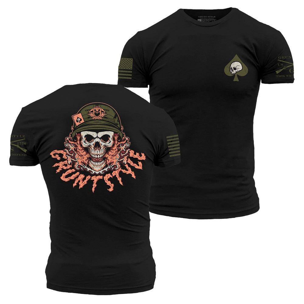 Deadly Dealer - Skull Military SHirt 