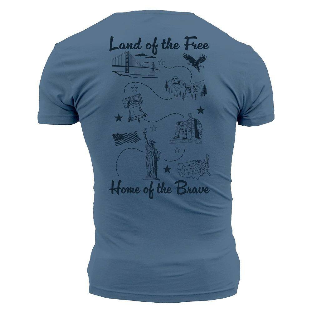 Road Trip T-Shirt - Captain's Blue – Grunt Style, LLC