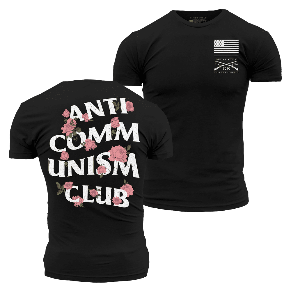 Anti-Commie Club T-Shirt - Black