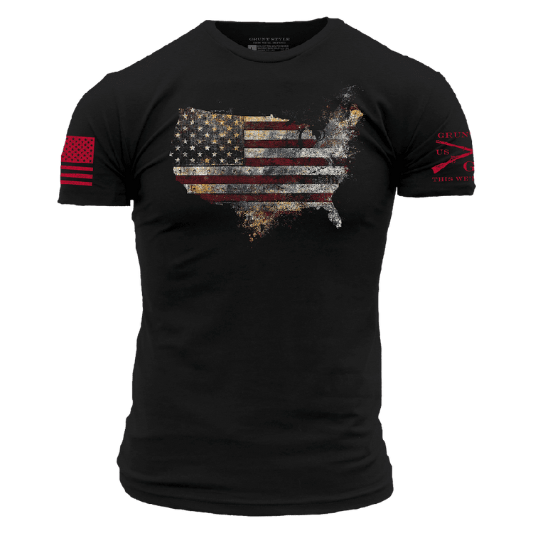 Red Blood Nation - Patriotic Shirt – Grunt Style, LLC