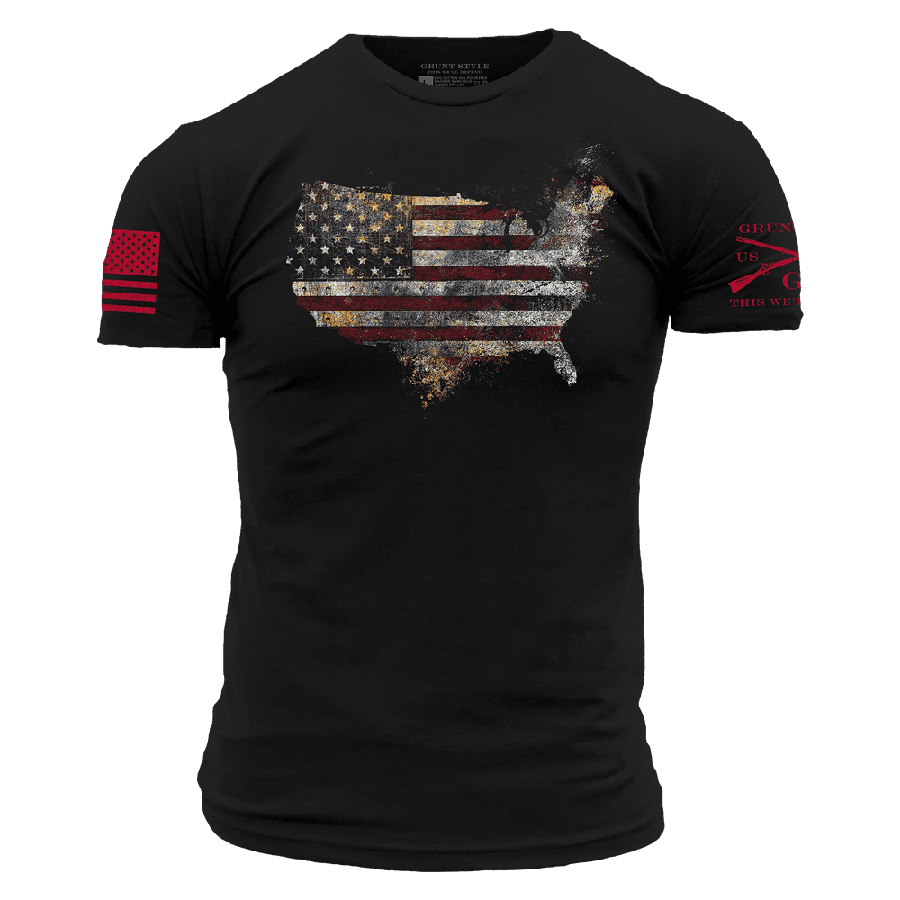 Red Blood Nation - Patriotic Shirt – Grunt Style, LLC