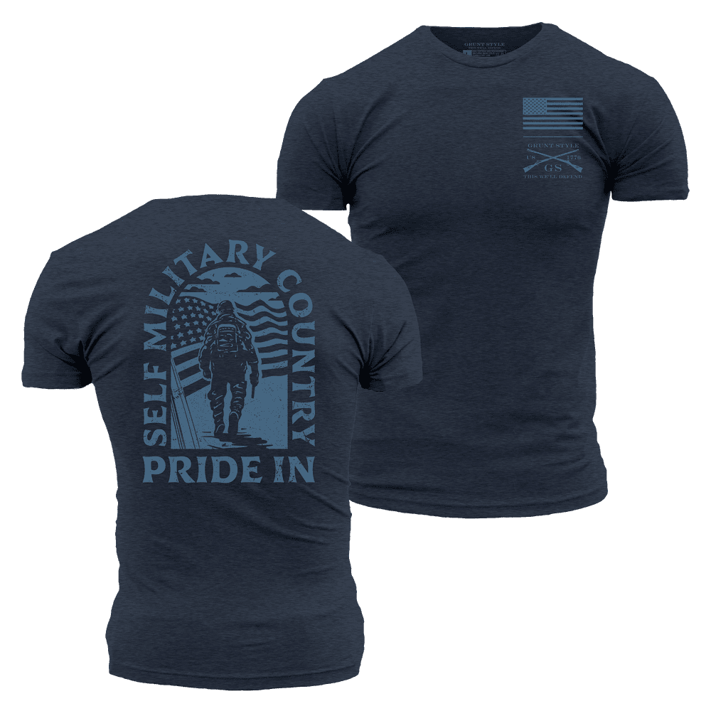 Patriot's March T-Shirt - Midnight Navy