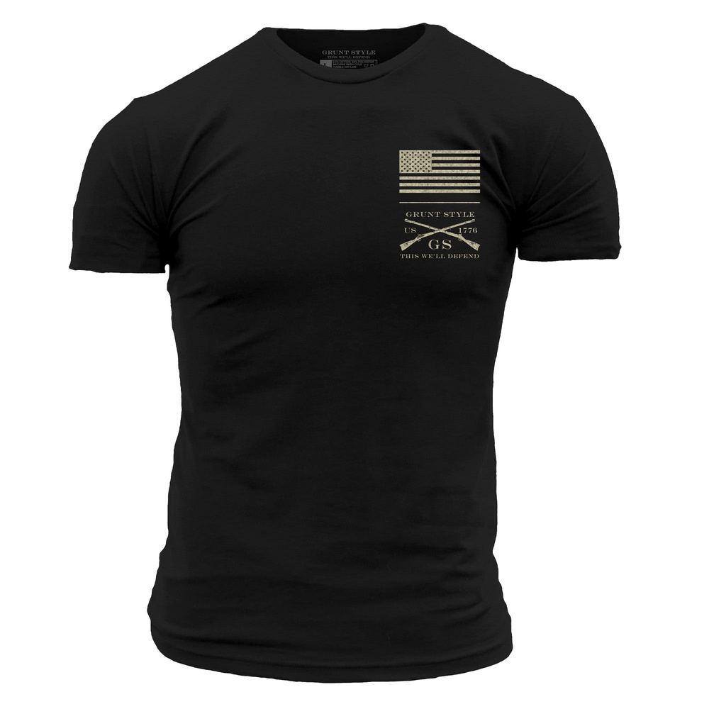 Fox T-Shirt Collection T-Shirt Green/Black 2XL - Muziker