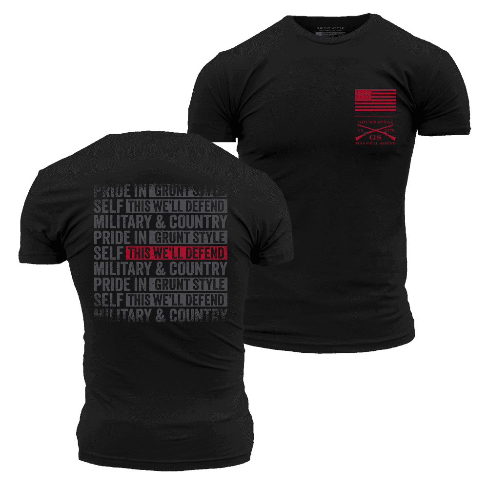 Instill Ethos T-Shirt - Black