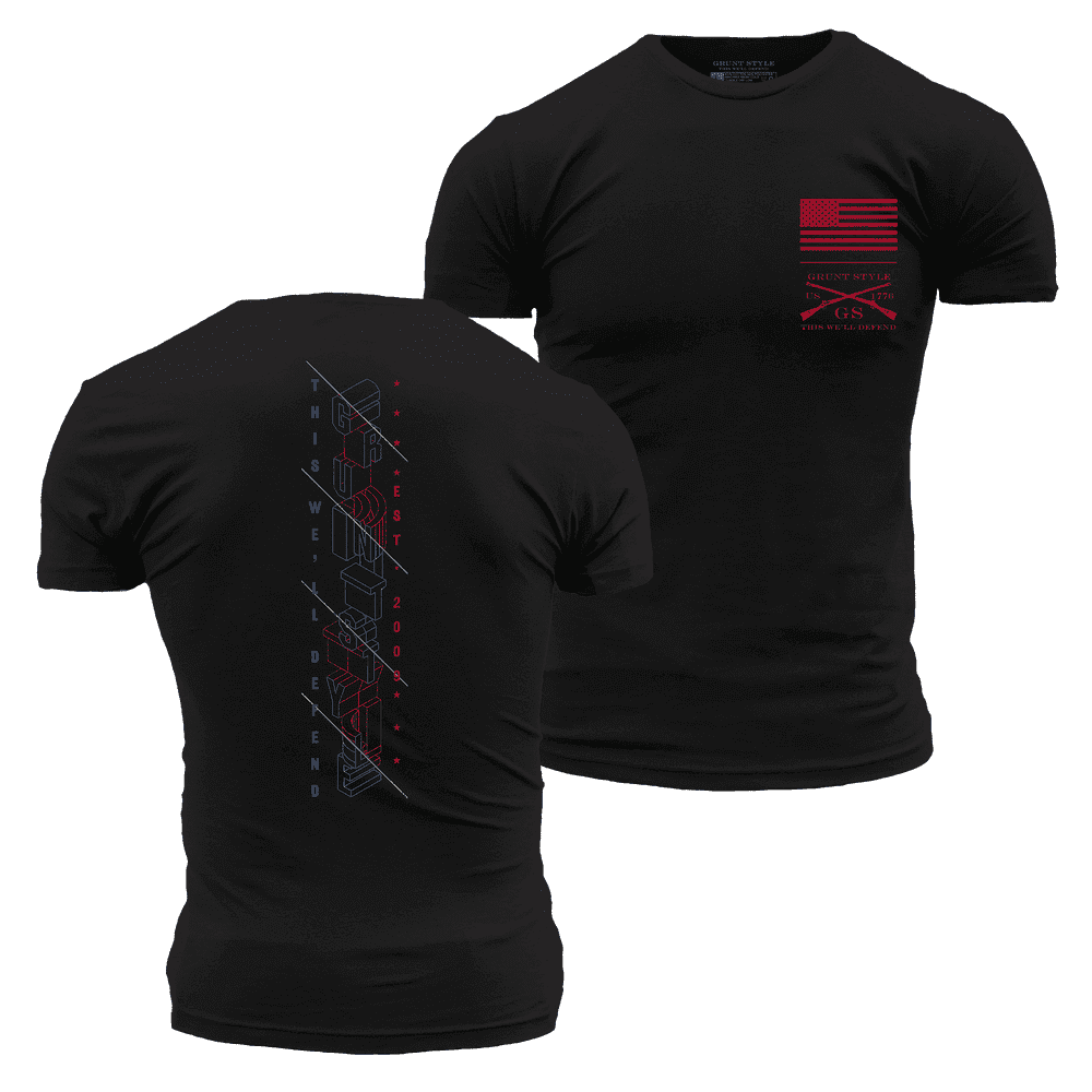3D Ethos T-Shirt - Black