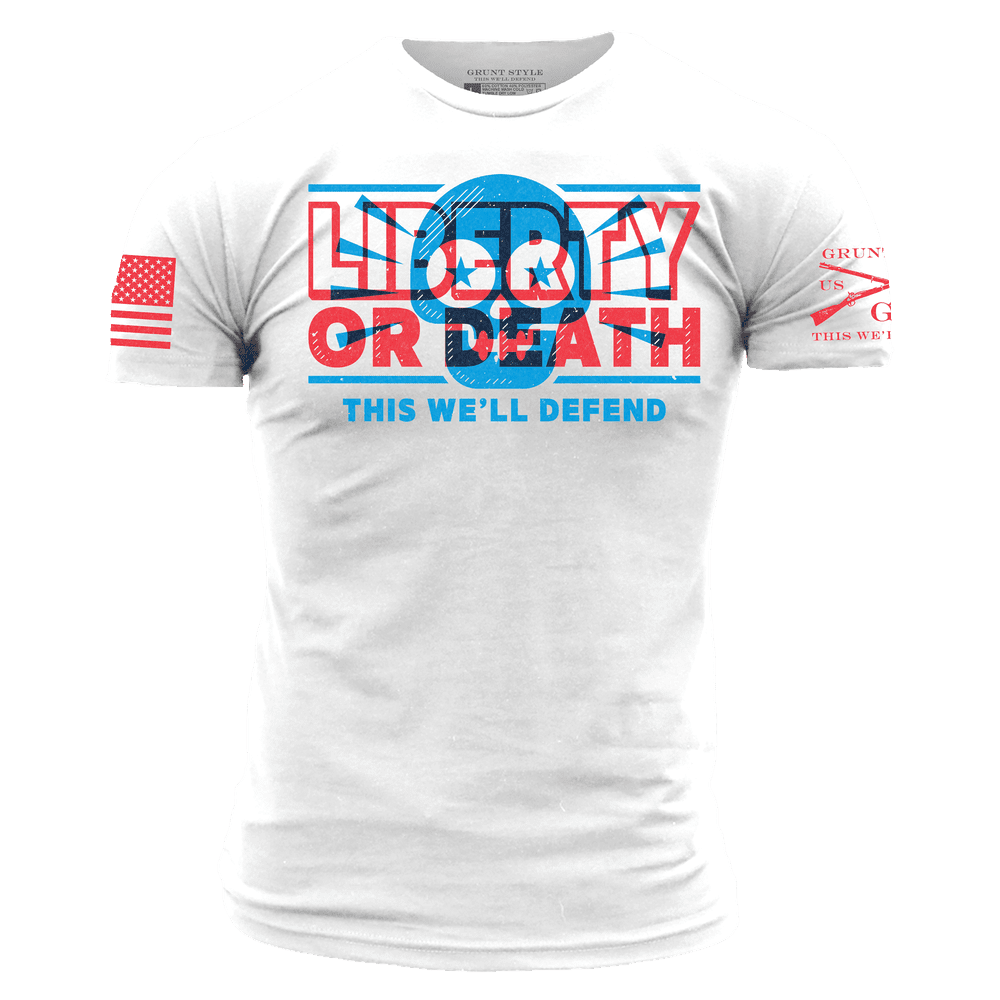 Liberty Or Death T-Shirt - White