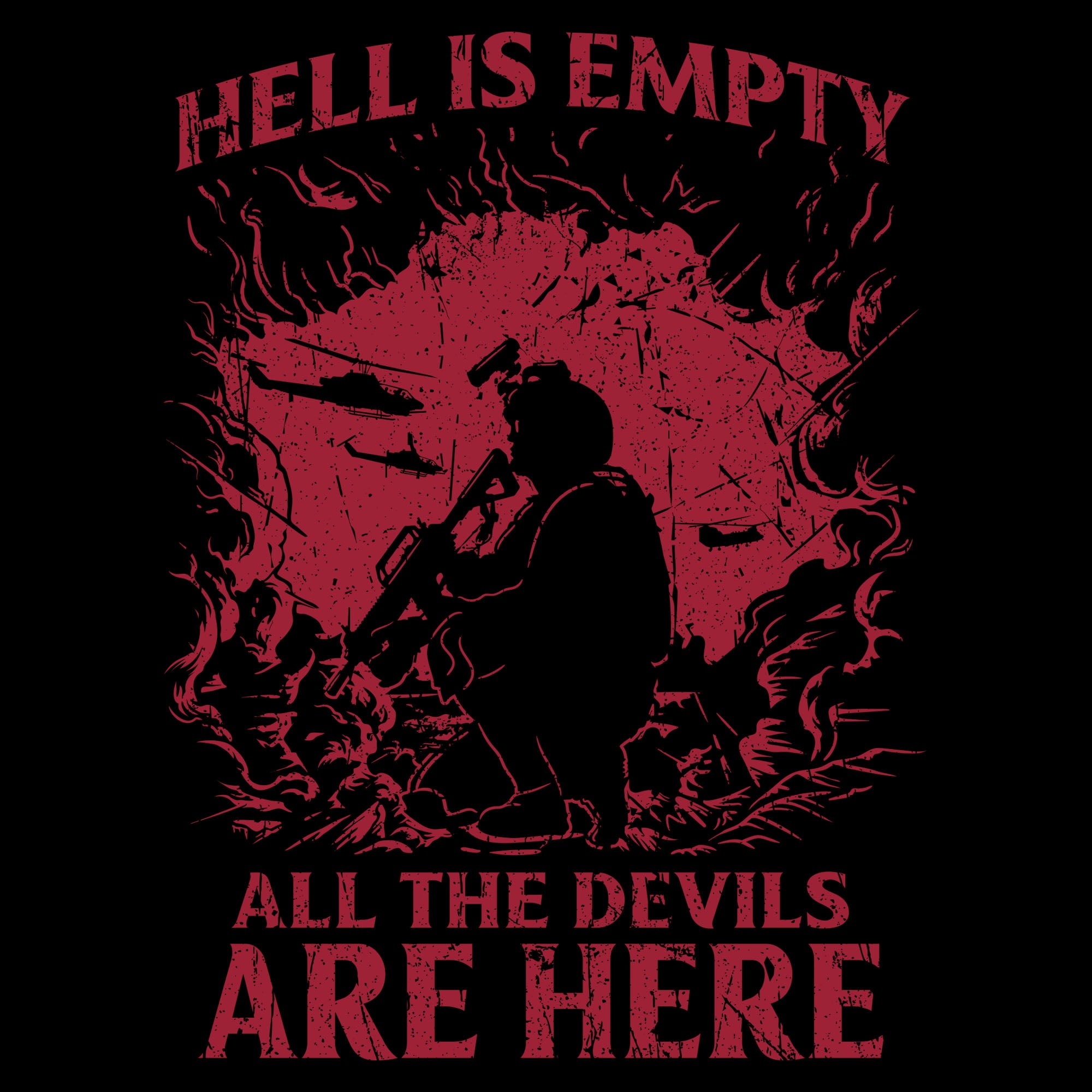 Hell Is Empty T-Shirt - Black