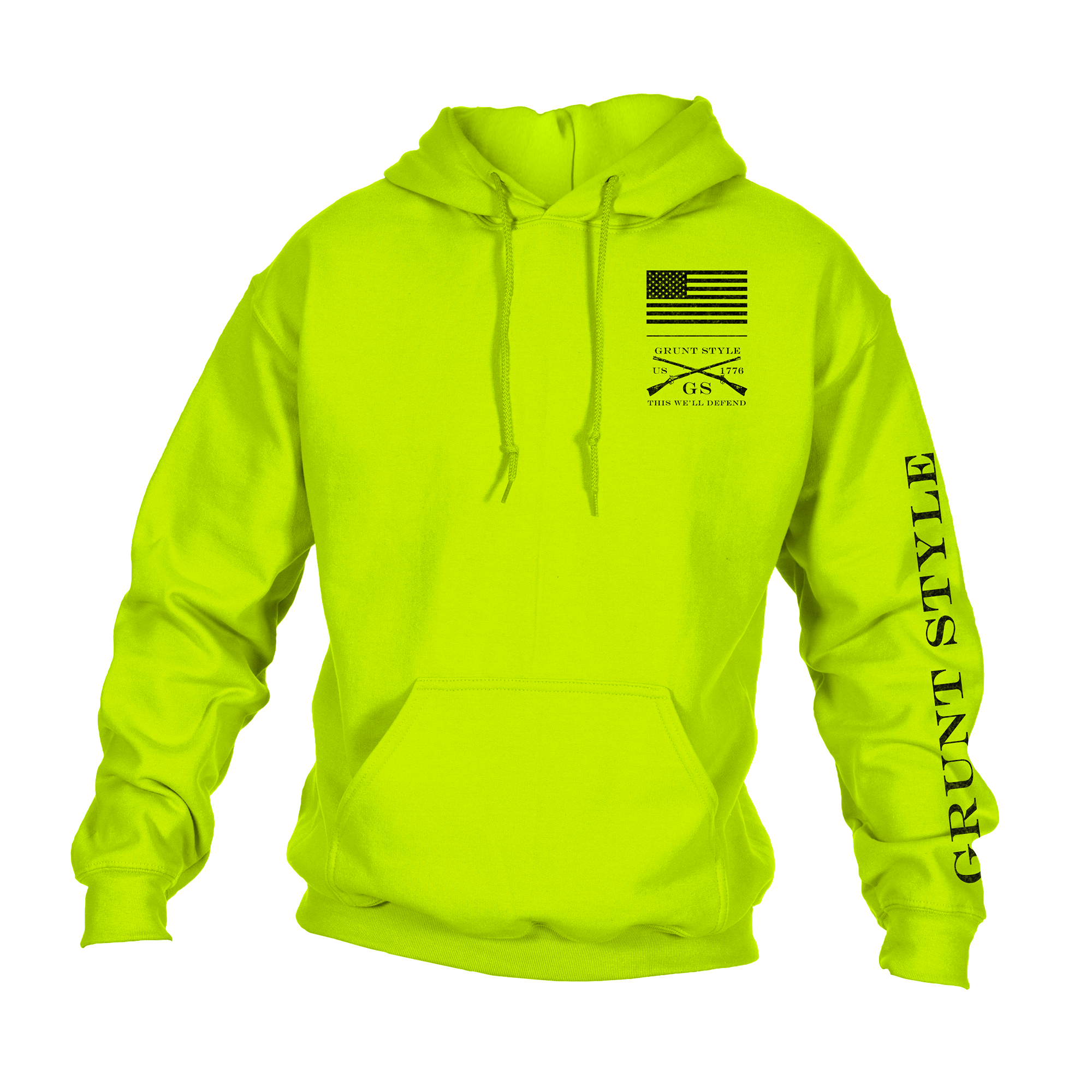 Base Hoodie - Safety Green