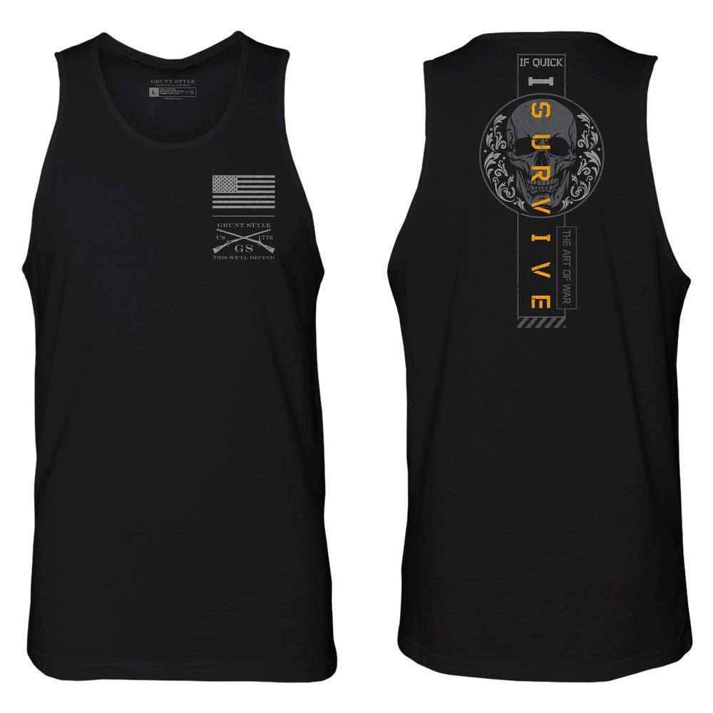 I Survive Men's Workout Tank Top 