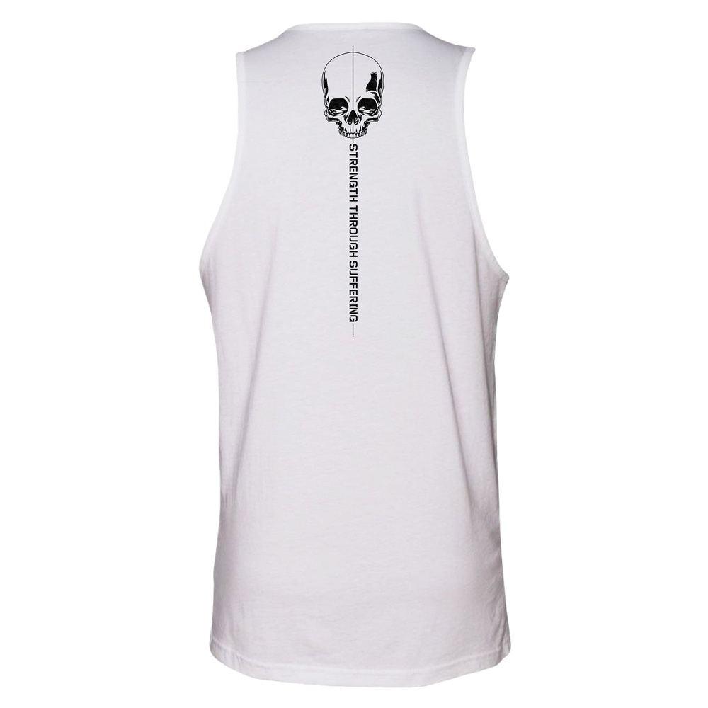 Mens White Tank Tops & Vests  Gym Tanks & Sleeveless Tees – BEMADE