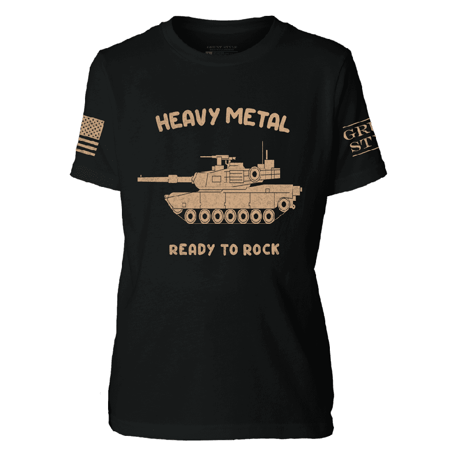 Youth Heavy Metal T-shirt - Black – Grunt Style, Llc