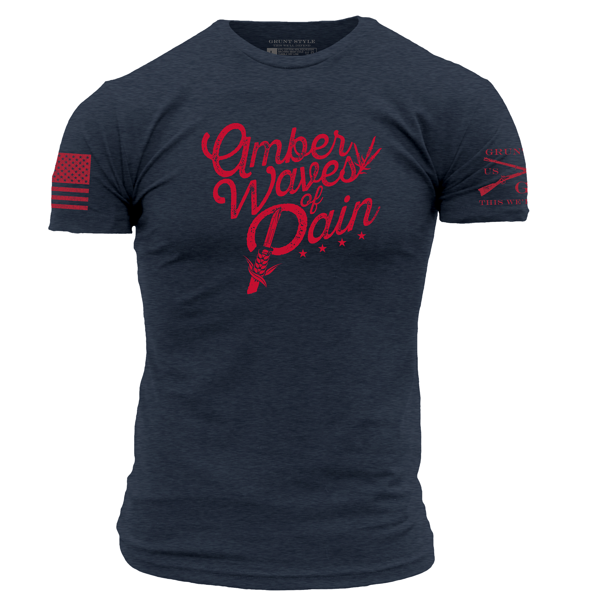 Amber Waves T-Shirt - Midnight Navy