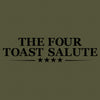 Women's The Four Toast Salute Boyfriend Fit T-Shirt - Military Green